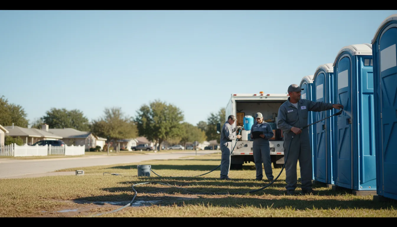 Long-Term Portable Toilet Rental in Thayer, IL near me